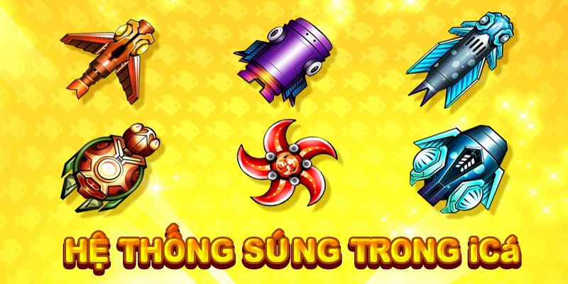 Danh sách các loại cá và vật phẩm trong ICA Bắn Cá Online