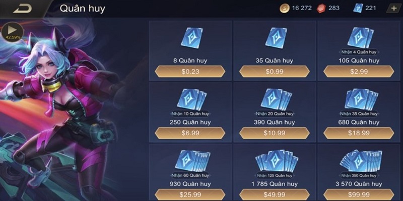 Những lưu ý khi nạp thẻ Liên Quân Mobile