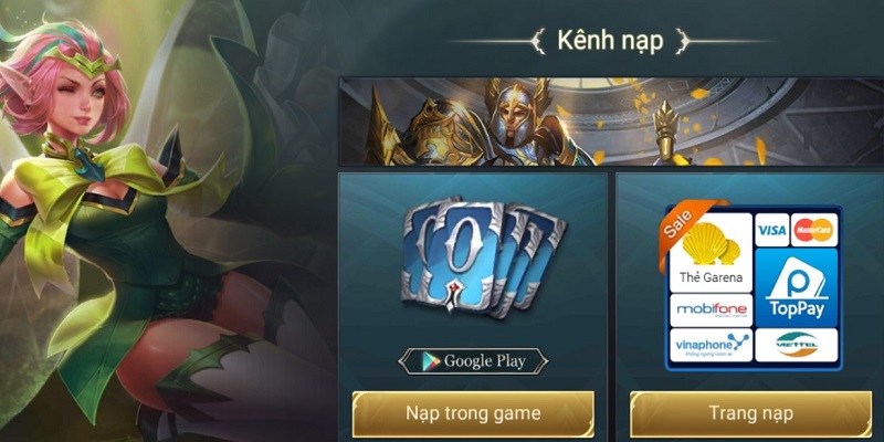 Nạp Thẻ Liên Quân Mobile Hiệu Quả Cho Game Thủ
