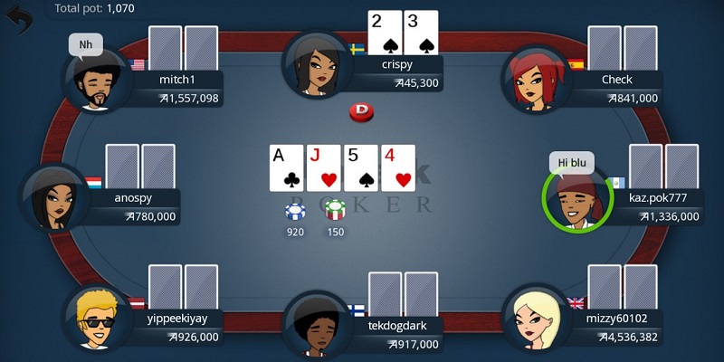 Các chiến thuật chơi 8 game Poker rules