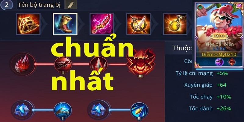 Các loại ngọc trong Bảng ngọc Lữ Bố