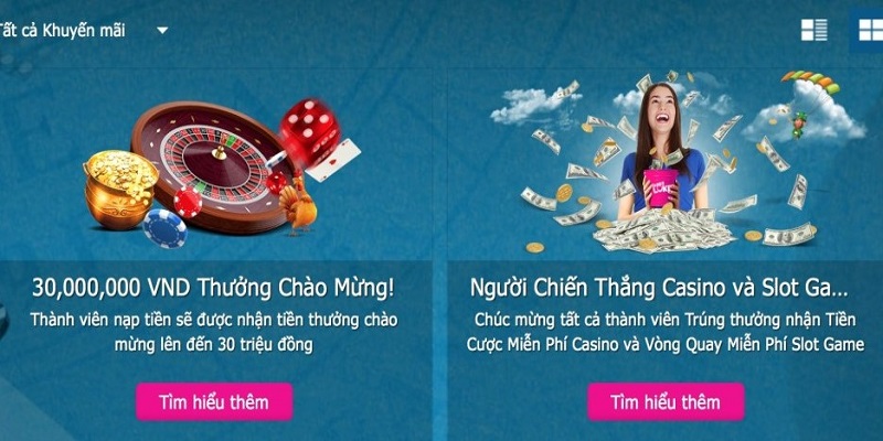 Các khuyến mãi game bài tại WINBET